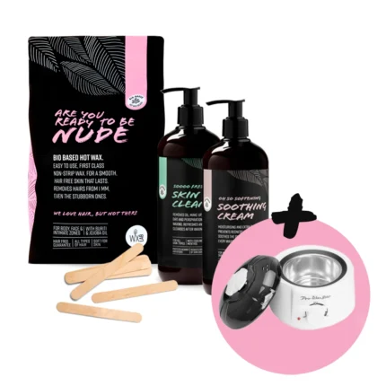 Wax Kit - Nude Wax met witte heater